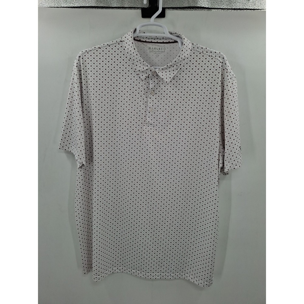 Maelreg Mens‎ XXXL Performance AOP Polo Shirt